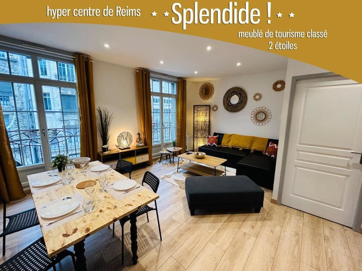 L'Etape Des Sacres Apartment แร็งส์ ภายนอก รูปภาพ